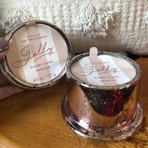 Paddywax Soy Candle ~ Jolly Candy Came Vanilla~ Set of 2